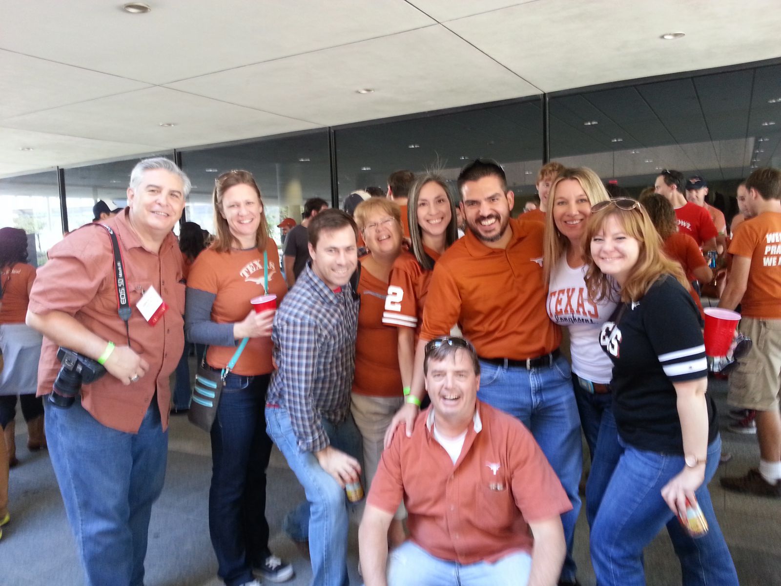 2013 LBJ School Alumni Tailgate Photo of alumni at 2013 LBJ Alumni Tailgate