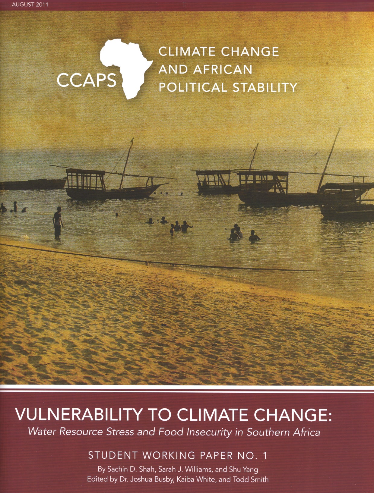 Vulnerability to Climate Change cover