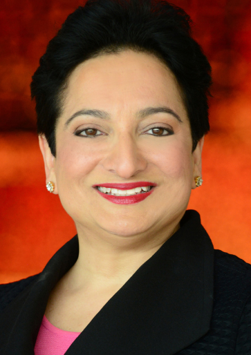 Distinguished Public Service Award recipient Shamina Singh (MPAff97)