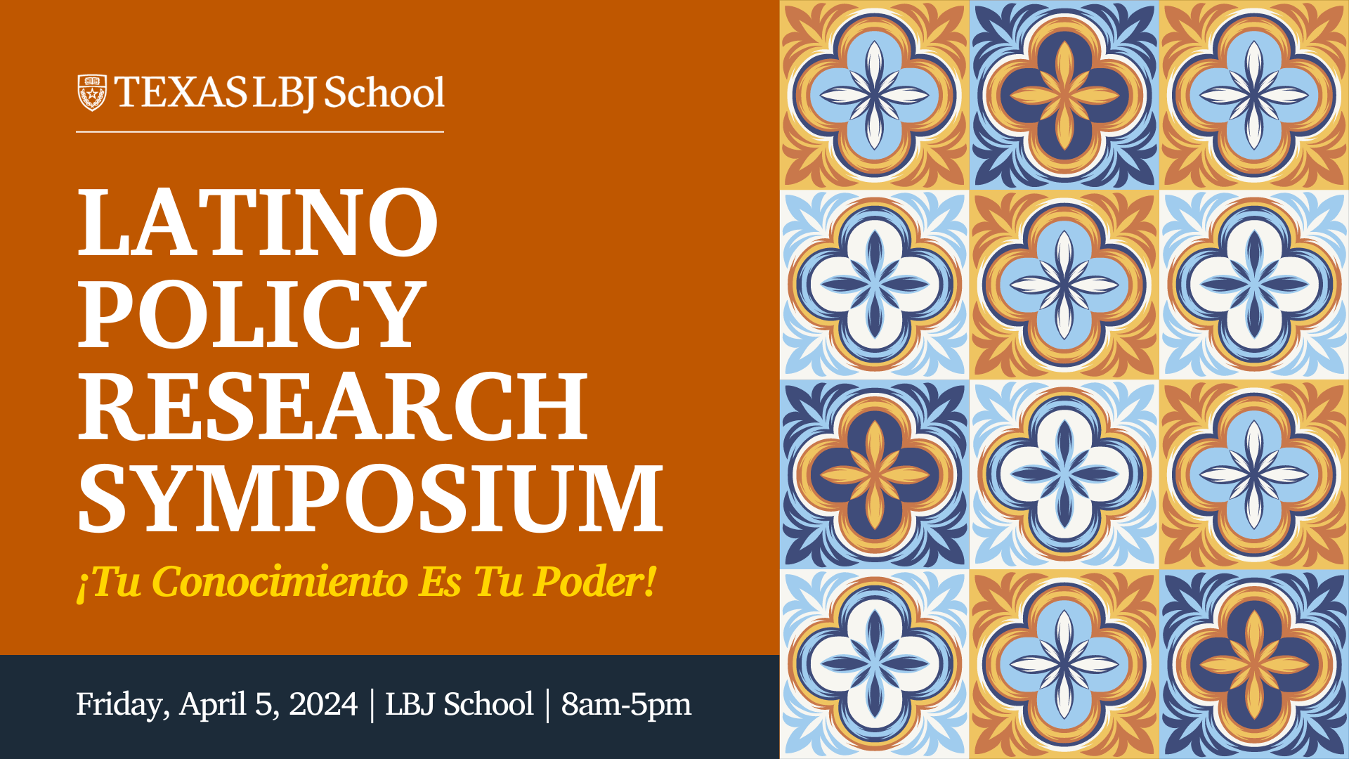Latino Policy Research Symposium Event 