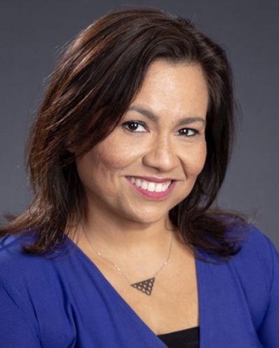 Associate Professor of Higher Education and Policy, Dr. Stella Flores.