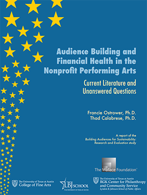 Report: Audience Audience Building and Financial Health in the Nonprofit Performing Arts 