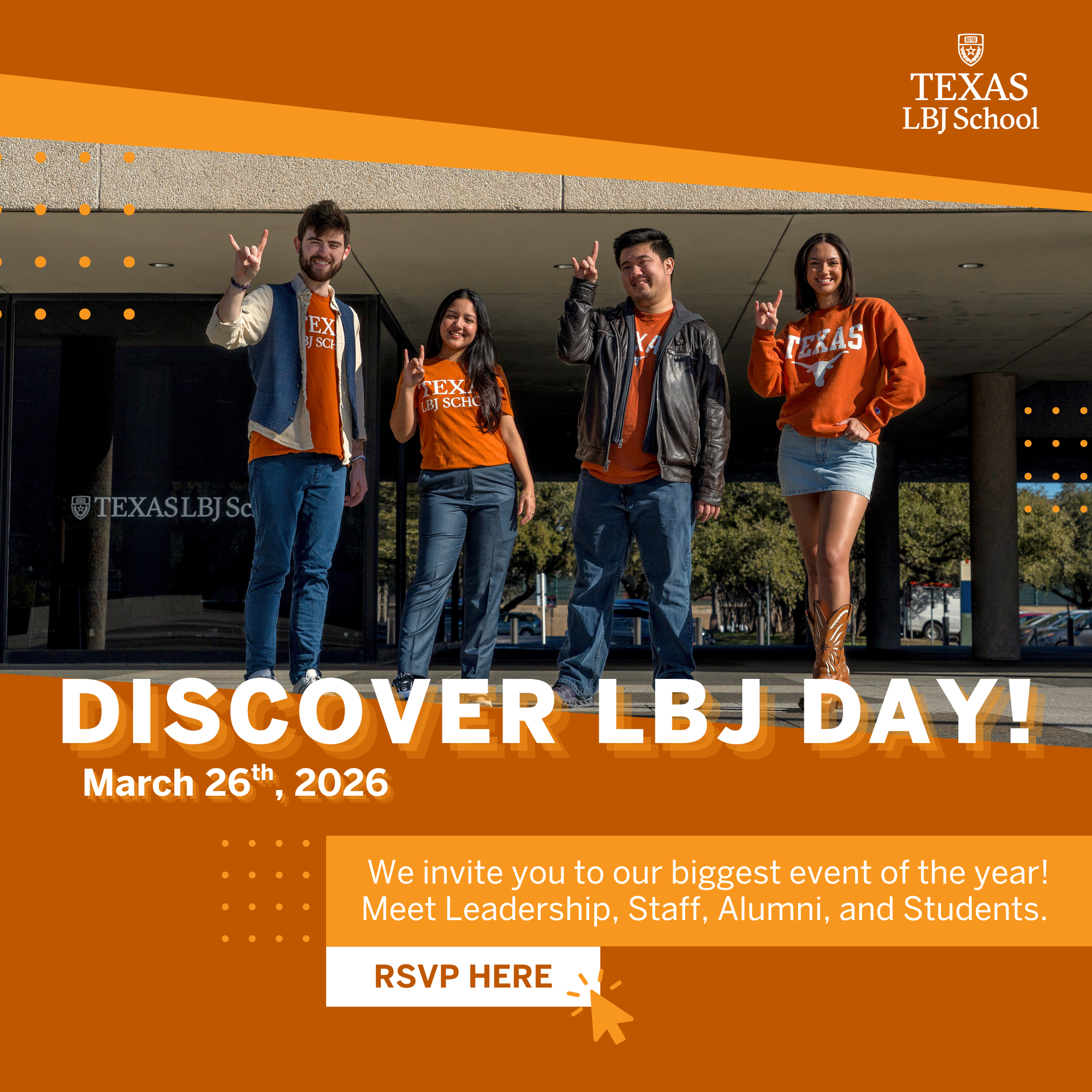 Discover LBJ Day Graphic 