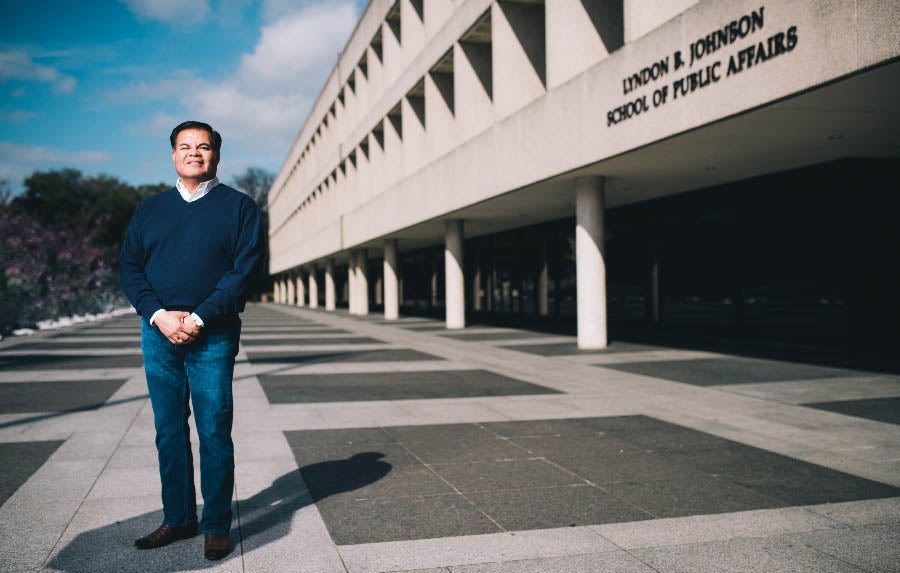 LBJ alum Mario Espinoza (MPAff/MBA '87)
