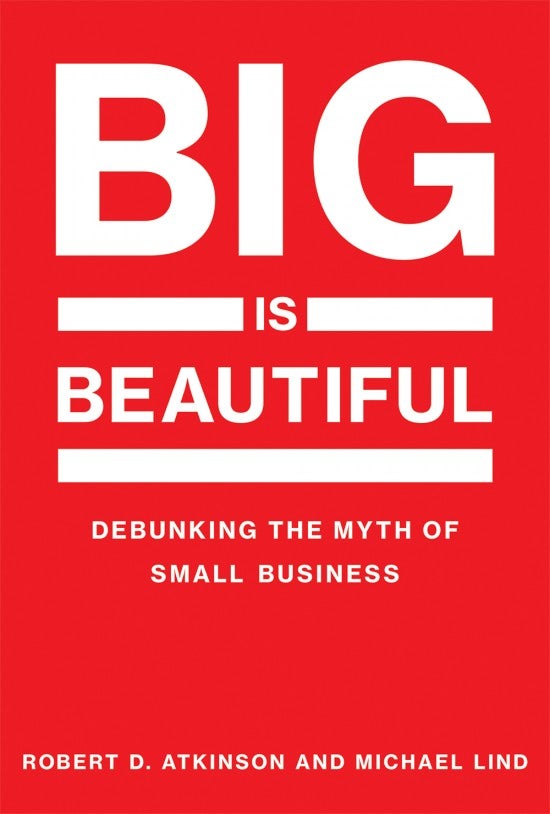 Cover of Big is Beautiful by Michael Lind