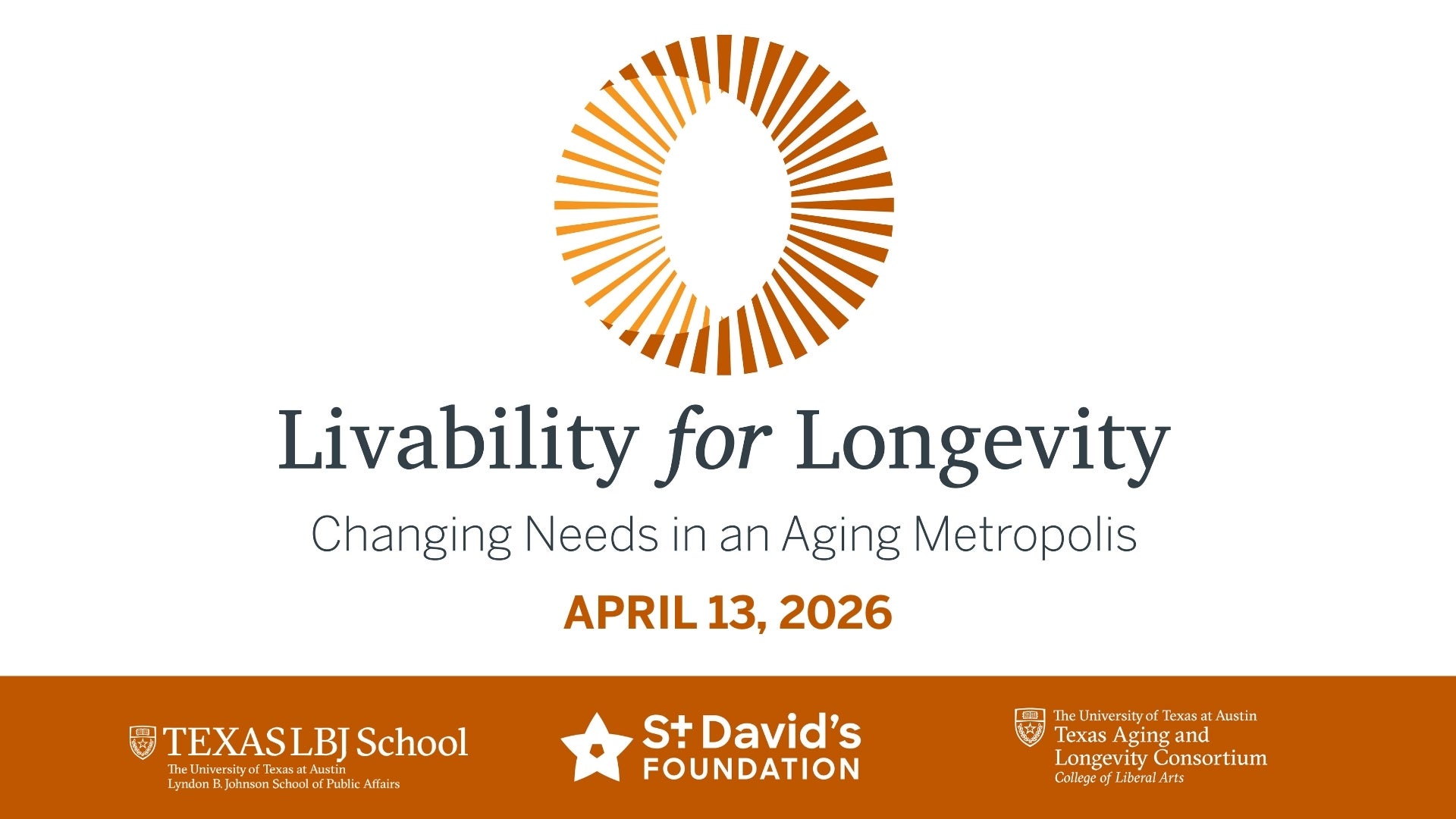 Livability for Longevity Symposium
