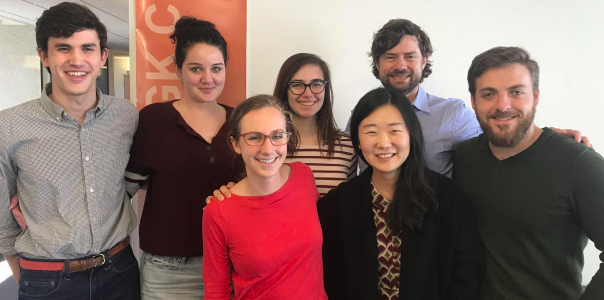 Dr. Patrick Bixler (back row, second from right) with the team of LBJ students working on the Austin Area Sustainability Indicators (A2SI) initiative
