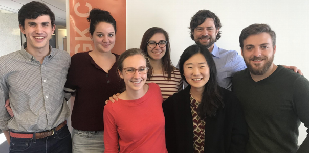 Dr. Patrick Bixler (back row, second from right) with the team of LBJ students working on the Austin Area Sustainability Indicators (A2SI) initiative