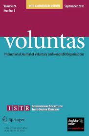 VOLUNTAS: International Journal of Voluntary and Nonprofit Organizations