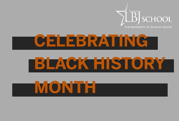 Celebrating Black History Month graphic