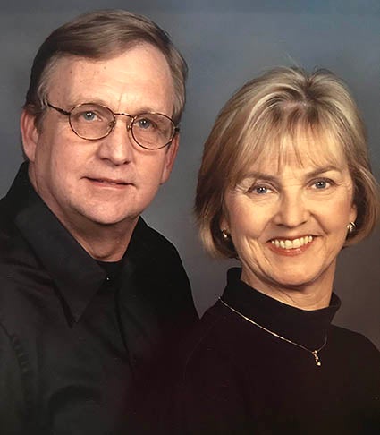 Joe and Greta Rymal (MPAff '75), who has established an LBJ student fellowship Joe and Greta Rymal (MPAff '75), who has established an LBJ student fellowship
