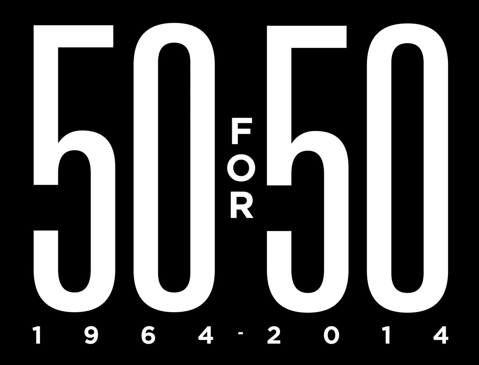 50 for 50 logo