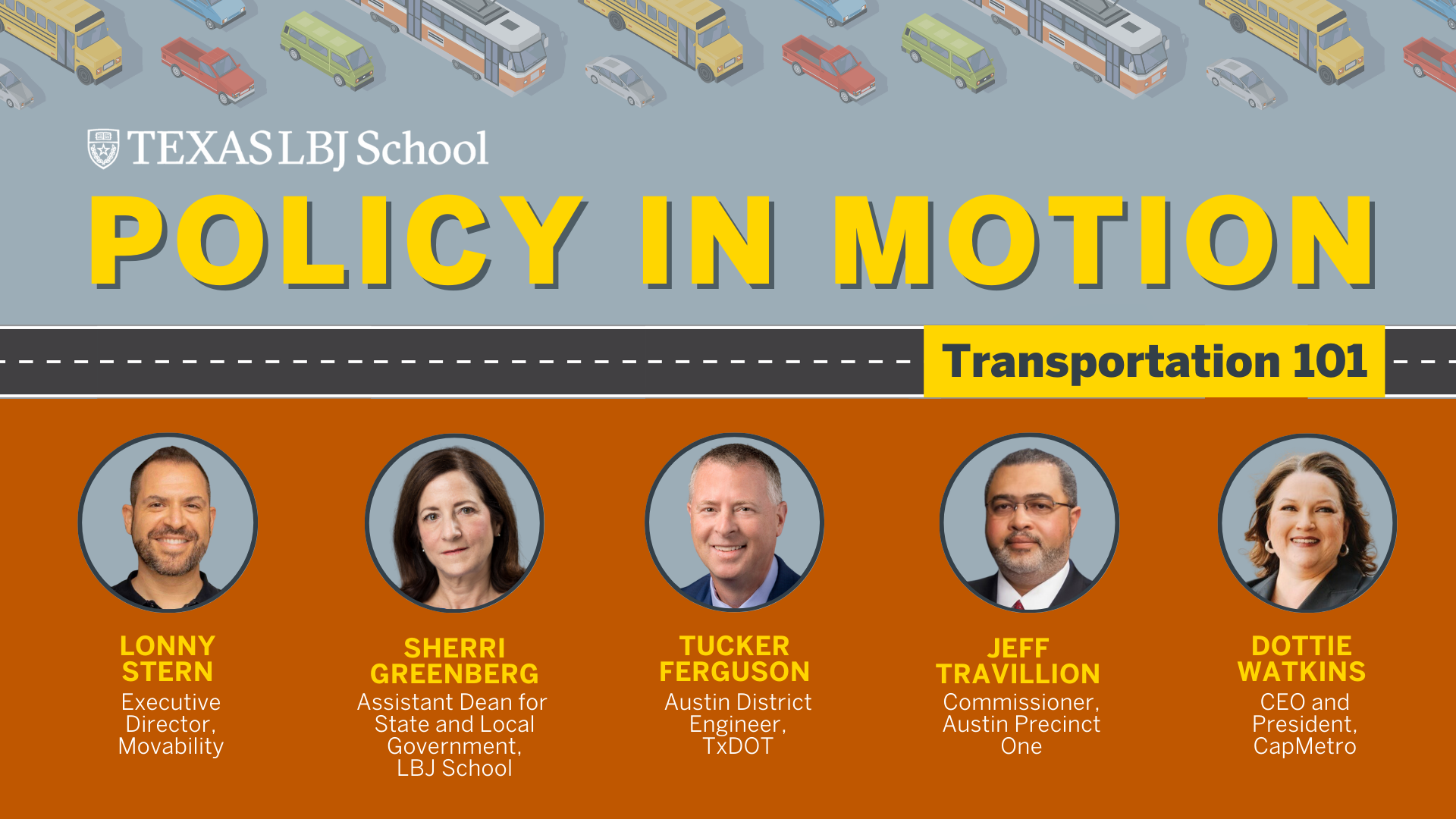 Policy in Motion Event Graphic