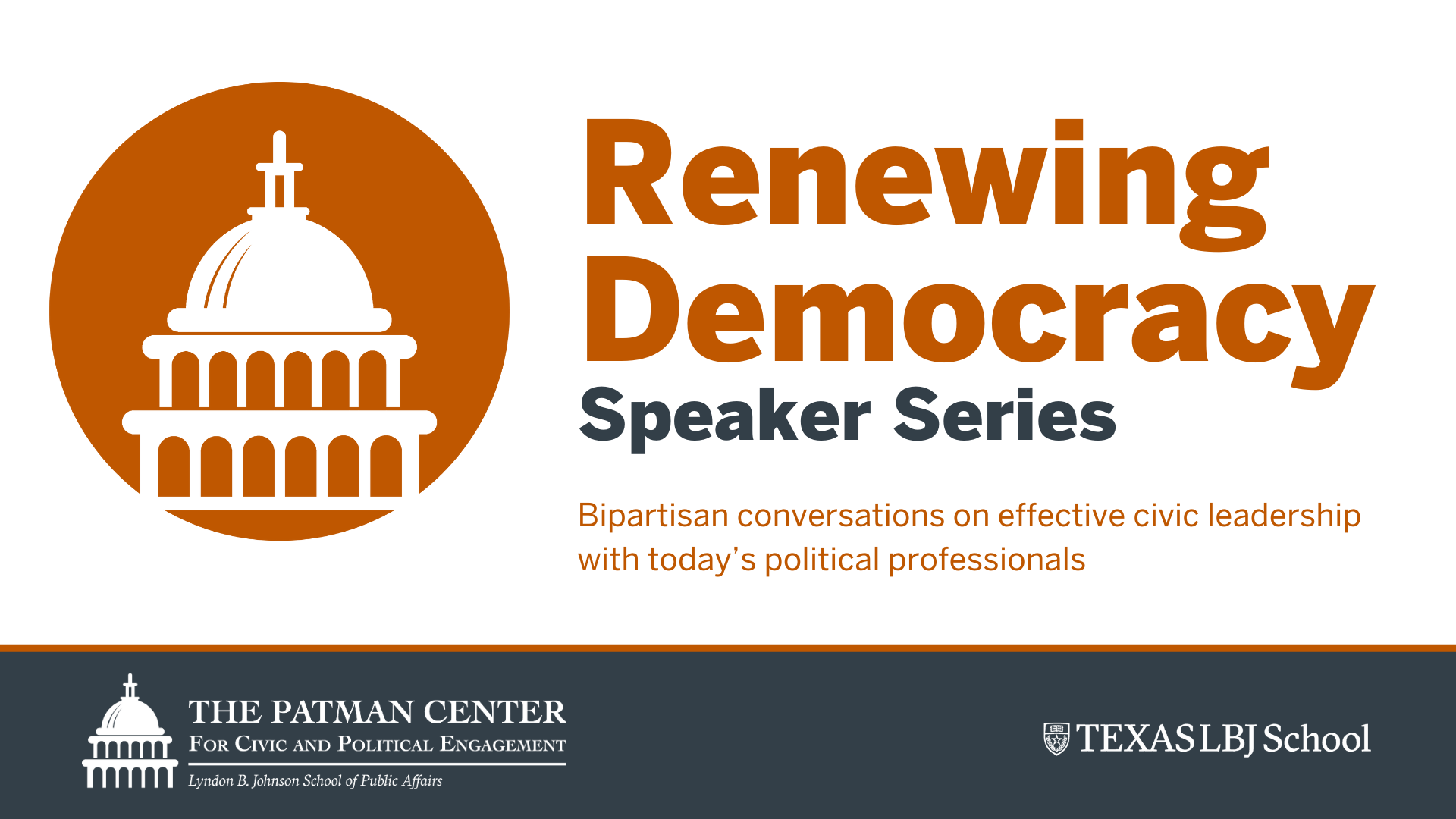 Renewing Democracy Speaker Series Key Graphic