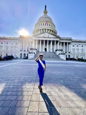 Annette Addo-Yobo in Washington D.C.