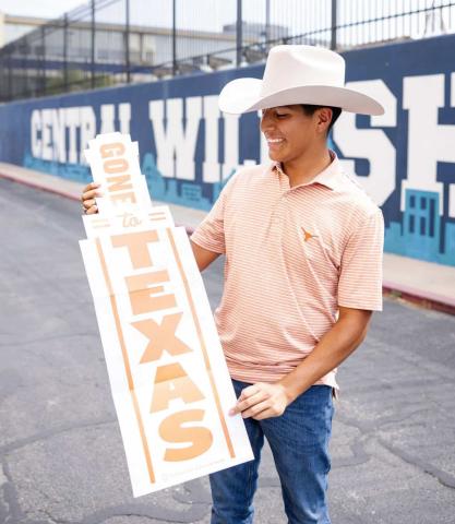 Incoming LBJ freshman, Noah Mata, Gone to Texas