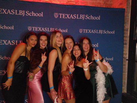 LBJ Graduate Sofia Odom in Austin at LBJ Prom