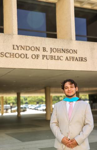 LBJ Graduate Adriel Bustillos