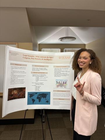 Incoming LBJ student Chanel Williams MNS