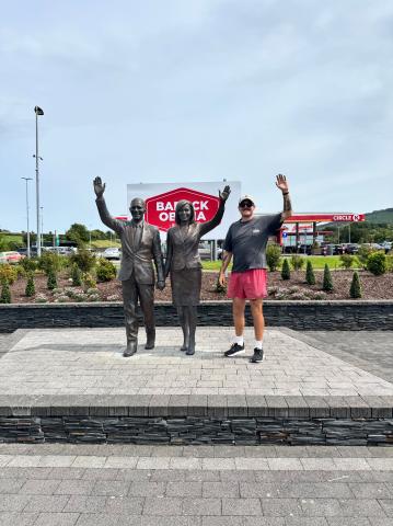 LBJ student Dylan Driscoll Ireland Internship