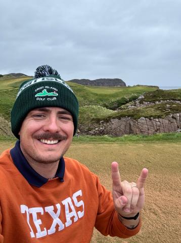 LBJ student Dylan Driscoll Ireland Internship