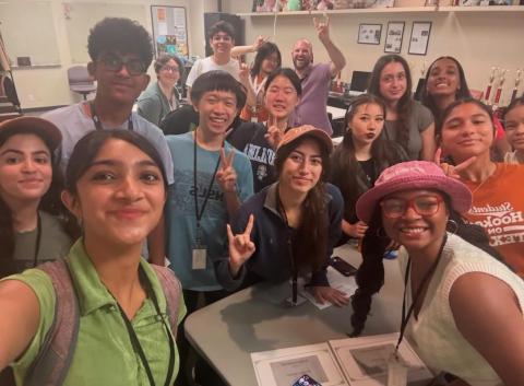 Incoming LBJ Freshman Camila at UT Austin