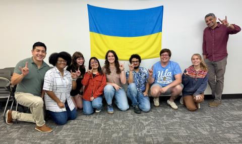 LBJ Students Ukraine PRP simulation