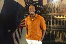 LBJ student, Julius McIntyre