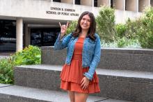 LBJ DC Commencement Speaker, Mia Paone