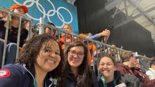 Becky McKnight Milan Winter Olympics