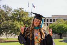 LBJ Student Commencement Speaker Aria Stiefelmaier