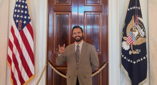 Alex Mathew DC Maymester with The Patman Center