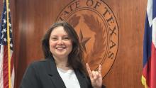 LBJ GPAC President Ella Barwick