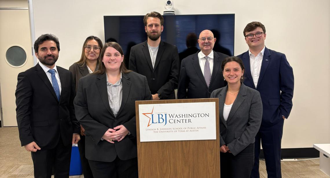 LBJ School Policy Research Group Presents Rare Earth Research in Washington, D.C.