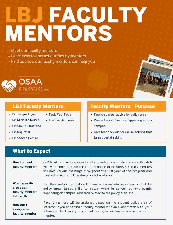 faculty mentors