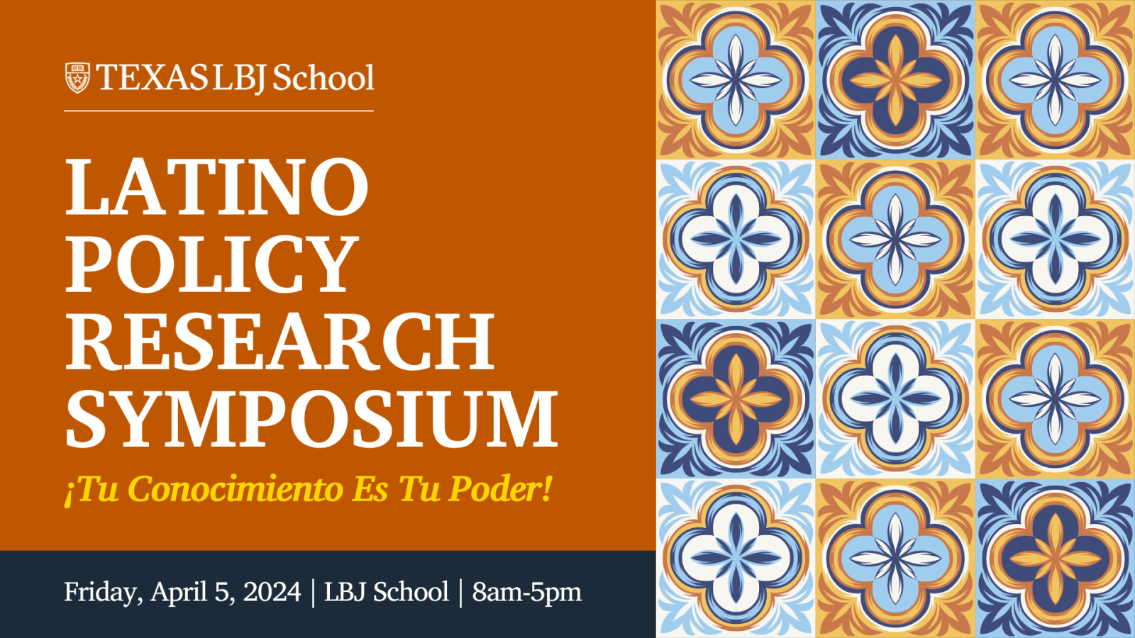 Latino Policy Research Symposium Event  Latino Policy Research Symposium Event