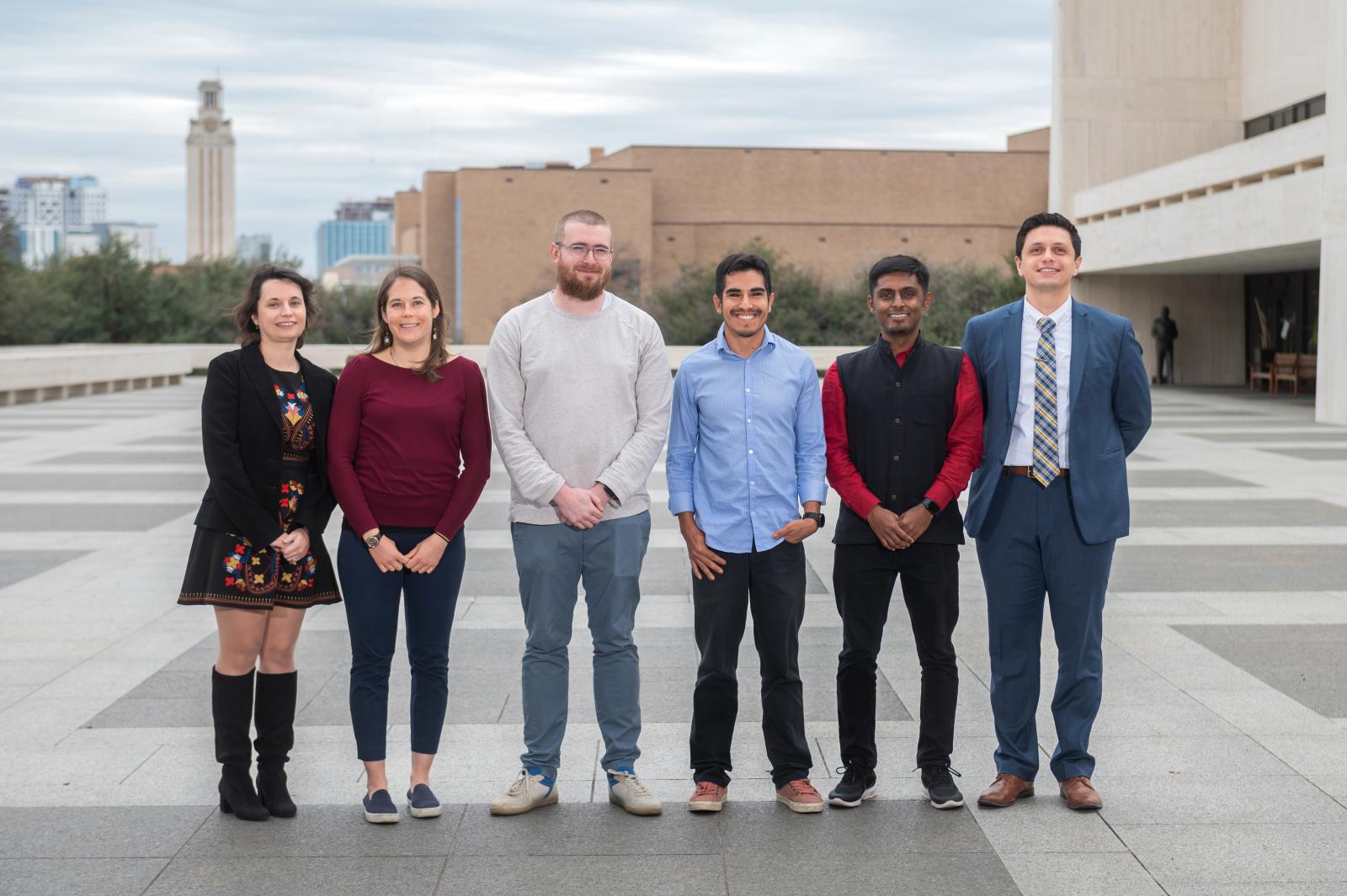 Vivek Shastry presents at the LBJ School’s inaugural PhD Policy Research workshop.