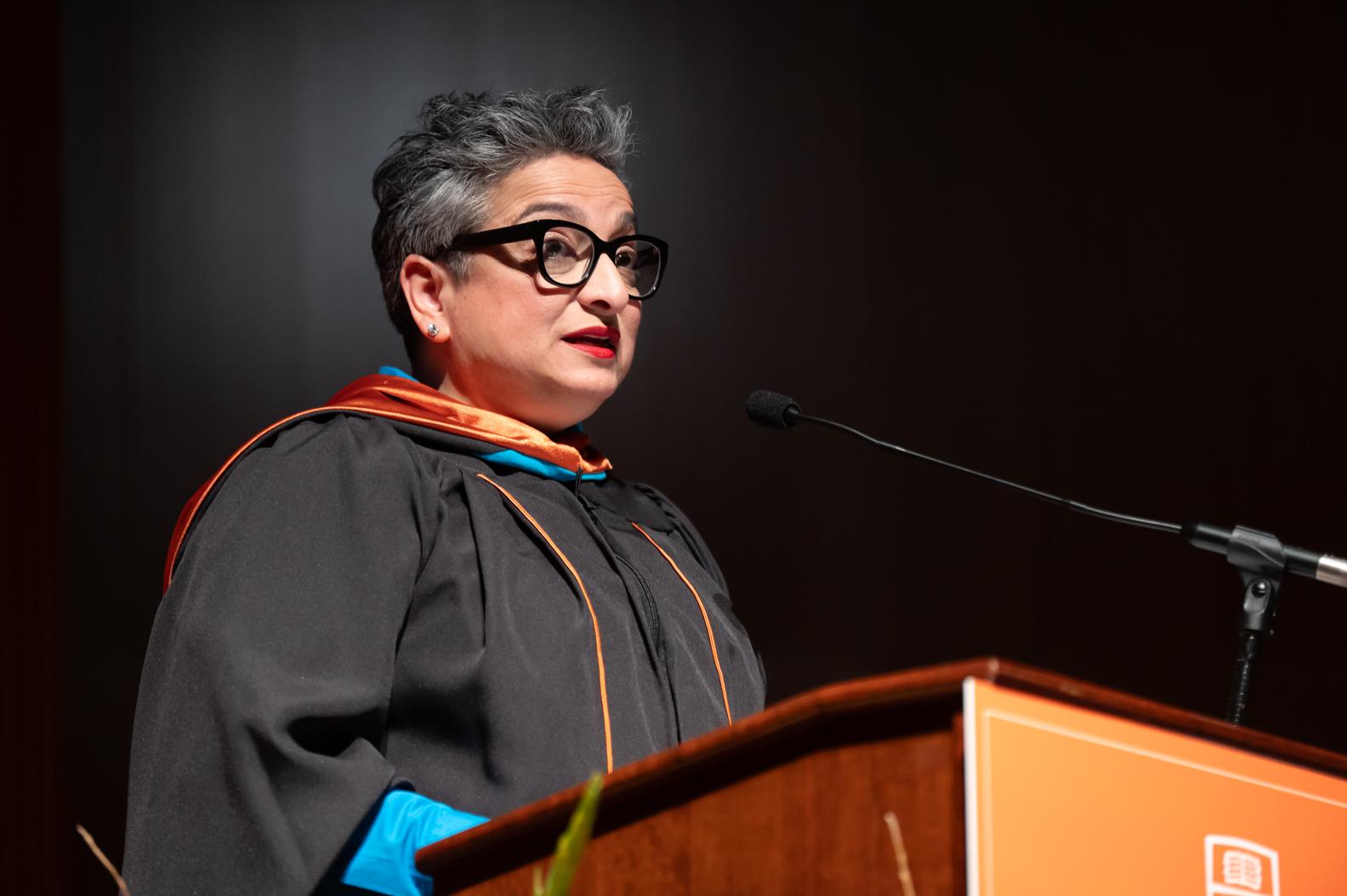UT Alumna and Mastercard Executive Shamina Singh as graduation speaker at UT Austin’s LBJ School of Public Affairs