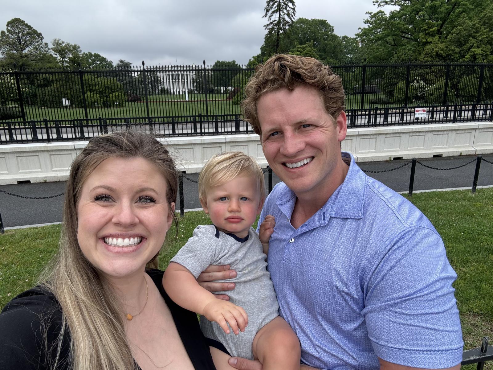 Nathan McDaniel and his family.