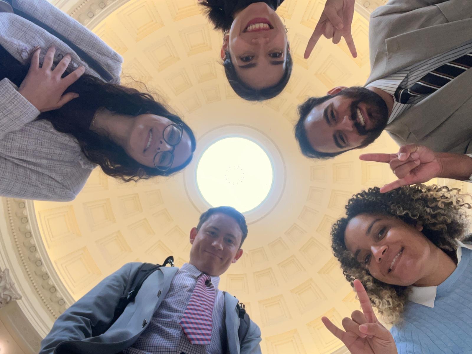LBJ students in DC for Maymester