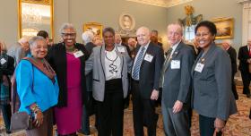 Ambassador Larry Andre and colleagues at Awards Luncheon 