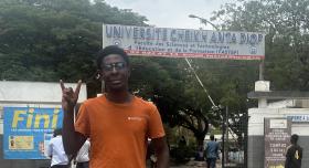 LBJ student, Devarier Smith, studying abroad in Senegal