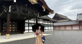 LBJ student, Valerie Ferguson, in Japan with Texas Global