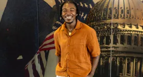 LBJ student, Julius McIntyre