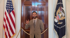 Alex Mathew DC Maymester with The Patman Center