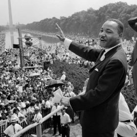 MLK March and Washington Square