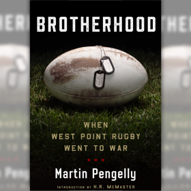 Image displays the book cover of 'Brotherhood' by Martin Pengelly