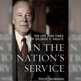 Book cover of "In the Nation's Service" by Philip Taubman. 