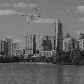 Drones over Austin