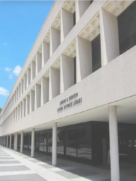 LBJ School building